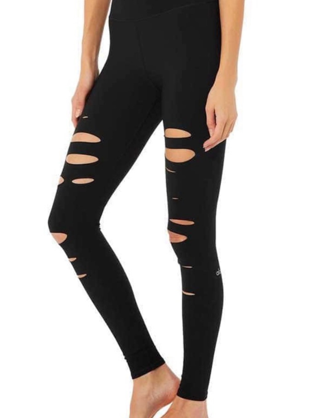 ALO High Waist Ripped Warrior Legging